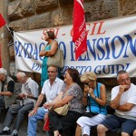 manifestazione davanti prefettura Firenze