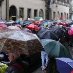 pioggia manifestazione