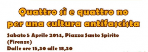 Manifestazione Firenze Anpi