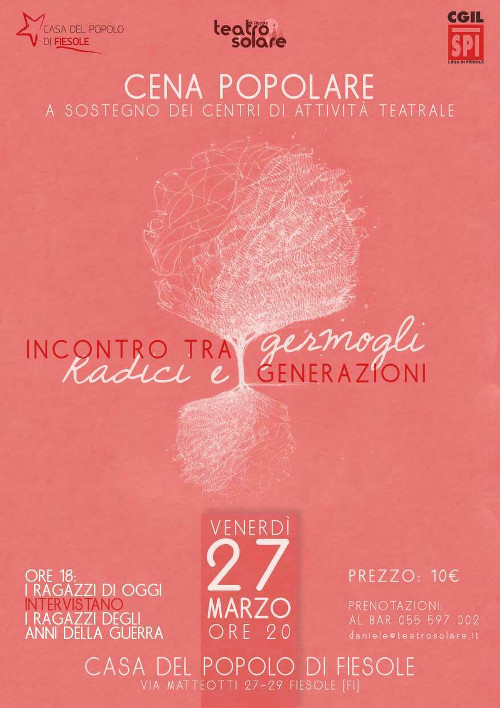 cena popolare fiesole