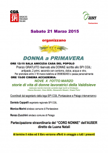 pranzo festa donna 21 marzo