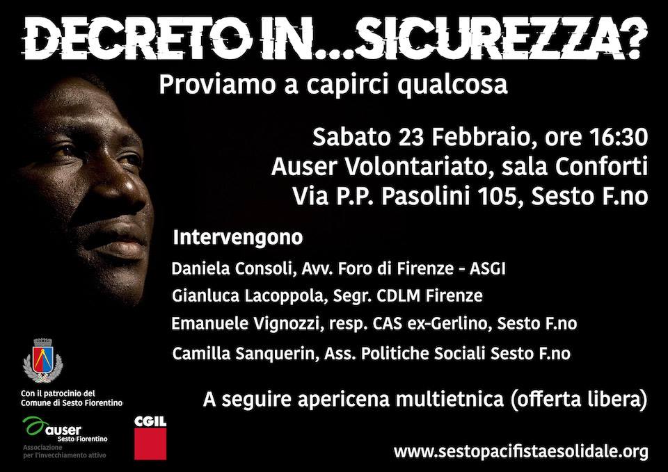 Decreto insicurezza