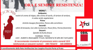 cena antifascista 