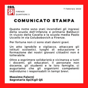 incendio, scuole